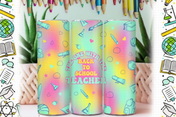 20oz Back to School Teacher Tumbler