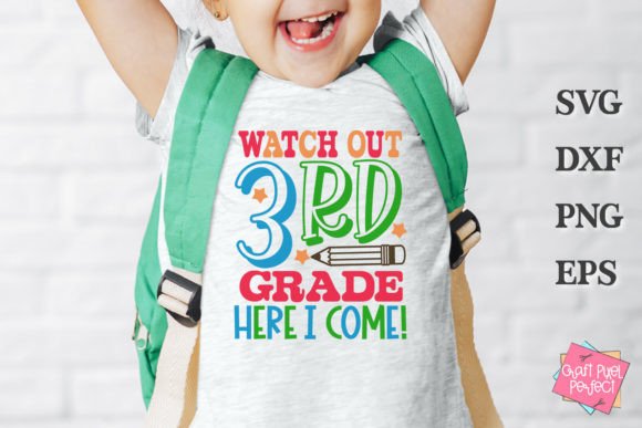 3rd Grade Tshirt SVG, Back to School SVG: Strategic Digital Assets for Educators, Makers, and Small Businesses