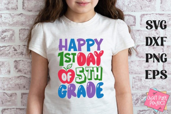 5th Grade Back to School T-Shirt SVG: A Digital Download Guide for Teachers, Parents & Crafters