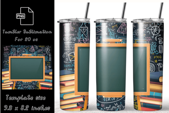 Back to School Tumbler, 20 Oz Tumbler: A Practical Design Asset for Sublimation Creators